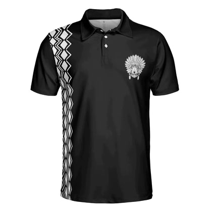 Cherokee Nation Polo Shirt, It's Not Over When You Lose It's Over When You Quit Polo Shirt, Cool Cherokee Shirt Design For Men - Amzanimalsgift