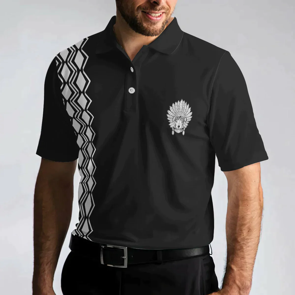 Cherokee Nation Polo Shirt, It's Not Over When You Lose It's Over When You Quit Polo Shirt, Cool Cherokee Shirt Design For Men - Amzanimalsgift