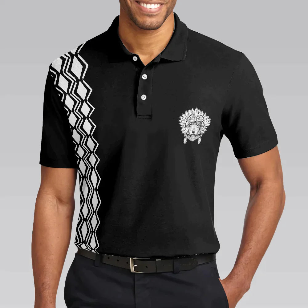 Cherokee Nation Polo Shirt, It's Not Over When You Lose It's Over When You Quit Polo Shirt, Cool Cherokee Shirt Design For Men - Amzanimalsgift