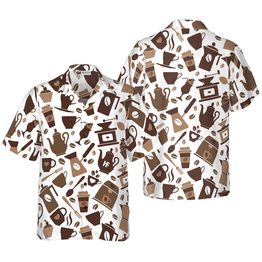 Coffee For A New Day Aloha Hawaiian Shirt For Summer, Colorful Shirt For Men Women, Perfect Gift For Friend, Team, Family, Coffee Lovers - Amzanimalsgift