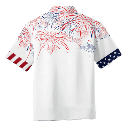 Corgi Aloha Hawaiian Shirts For Summer, Funny Dog America Independence Day USA Flag Aloha Hawaiian Shirt For Men Women, 4th Of July Gift For Dog Lover - Amzanimalsgift