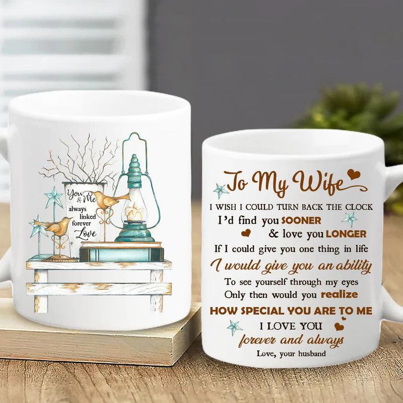Couple White Mug- To my wife - How special you are to me - Gift for Couple, lover- White Mug - Amzanimalsgift