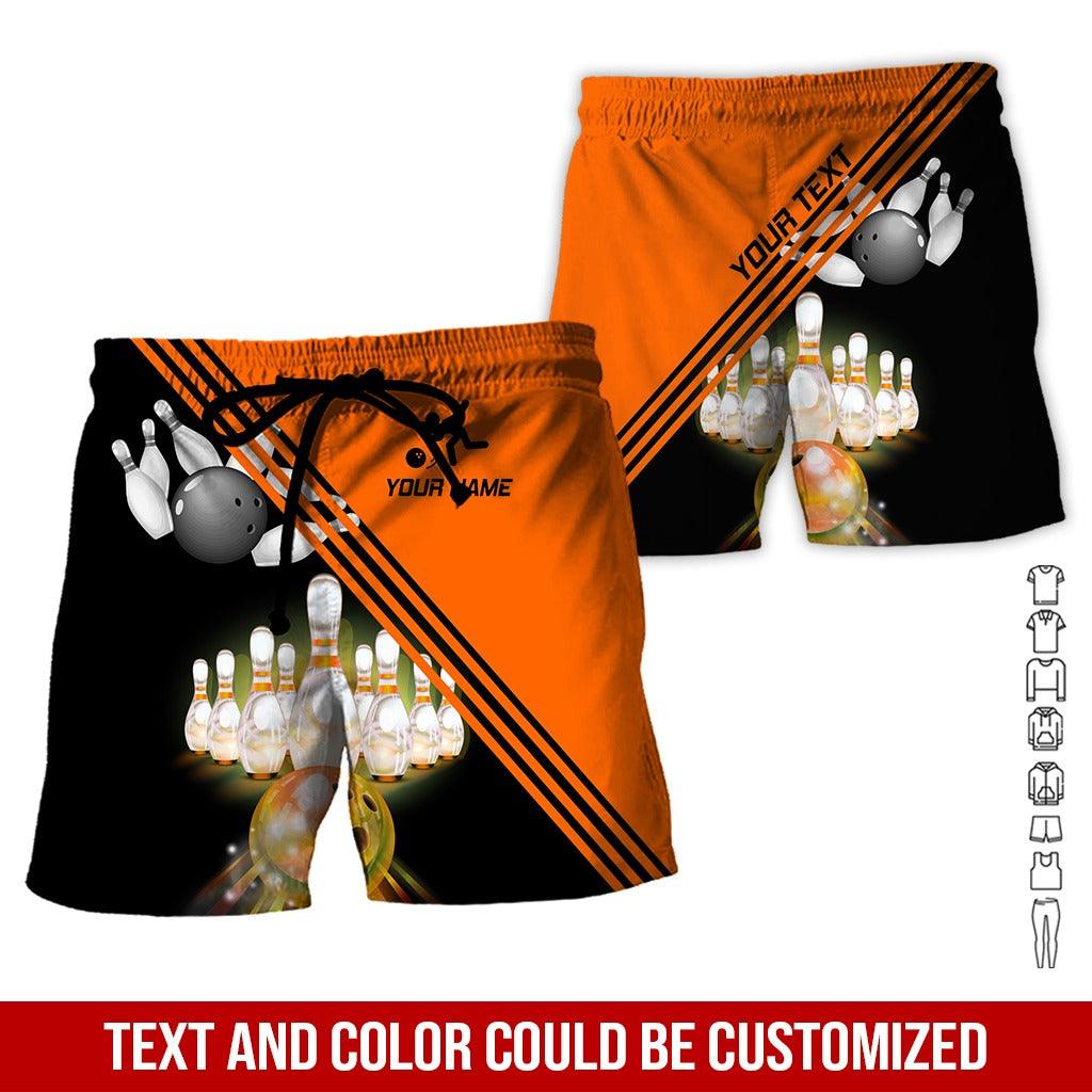 Custom Bowling Aloha Hawaiian Shirt - Amazing Bowling Ball Shine Pattern Personalized Name Hawaiian Shirt For Men & Women, Bowling Lover - Amzanimalsgift