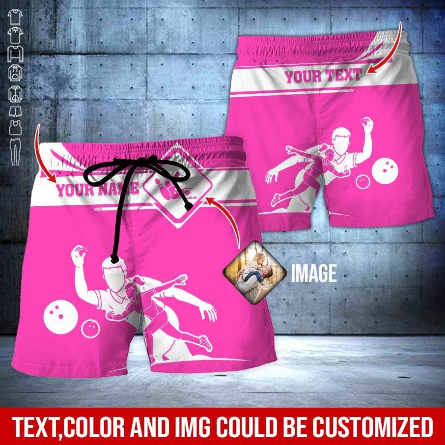 Custom Bowling Aloha Hawaiian Shirt - Cool Men & Women Playing Bowling Personalized Name Hawaiian Shirt For Men & Women, Bowling Lover - Amzanimalsgift