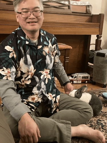 Custom Hawaiian Shirt With Pet Face - Leaves & Flowers Pattern Dark Green Color Aloha Shirt - Personalized Hawaiian Shirt For Men & Women, Pet Lovers - Amzanimalsgift