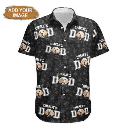 Custom Pet Dog Hawaiian shirt - Best Dog Dad Personalized Hawaiian Shirt For Summer - Perfect Gift For Dog Lovers, Friend, Family - Amzanimalsgift