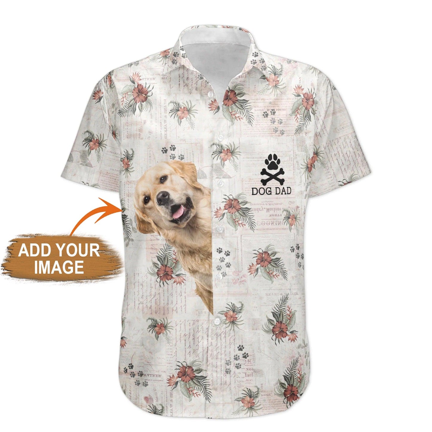 Custom Pet Dog Hawaiian shirt - Personalized Hawaiian Shirt For Summer - Loving, Birthday Gift For Dog Dad, Dog Lover, Dog Owner, Friend, Family - Amzanimalsgift