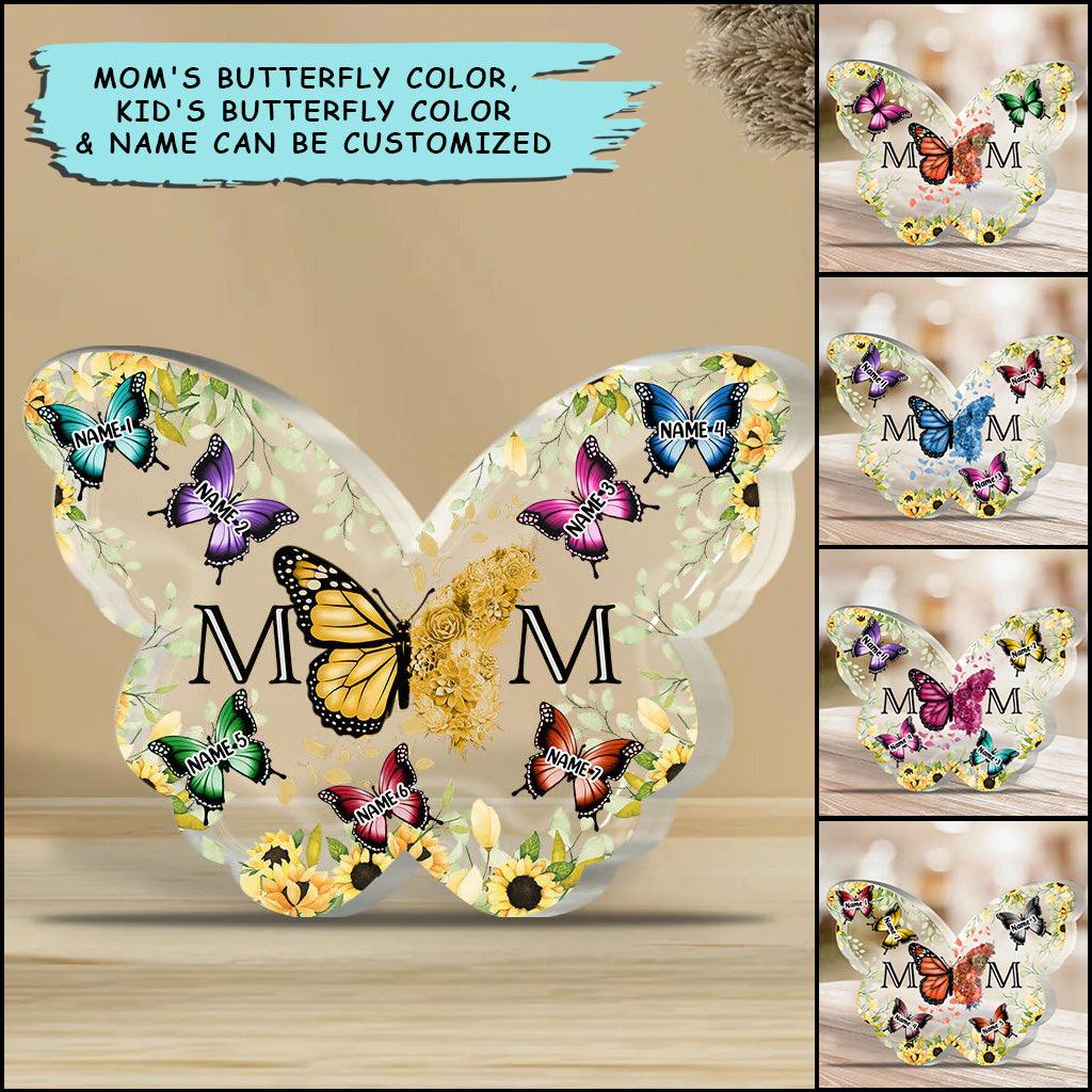 Custom Shaped Acrylic Plaque - Personalized Mother Mother And Children Custom Shaped Acrylic Plaque - Perfect Gift For Mother's Day, Mother - Amzanimalsgift