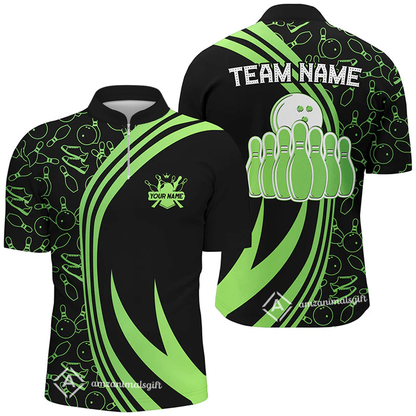Customized Bowling Team Jersey Neon Multicolor Bowling Uniforms Jersey With Name And Team Name For Team League Bowlers