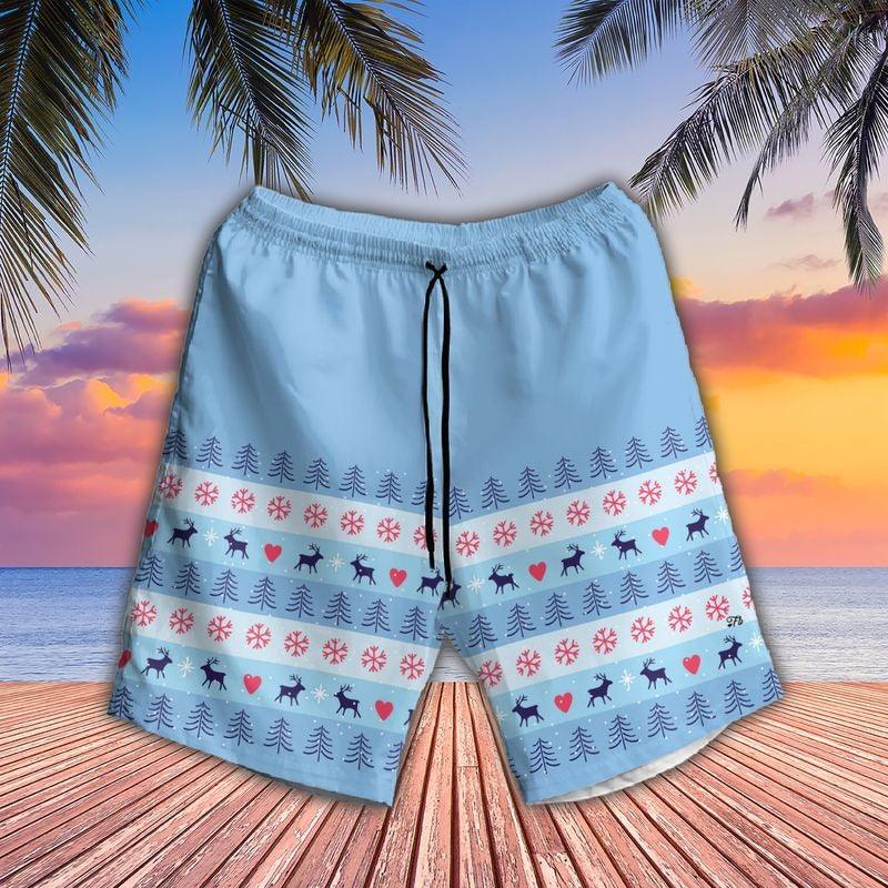 Customized Corgi Aloha Hawaiian Shirt - Santa's Favorite Corgi Mom Hawaiian Shirt, Cute Corgi Puppy Hawaiian Shirt For Men & Women, Christmas Gift - Amzanimalsgift