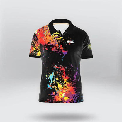 Customized Darts Polo Shirt, Best Shirt For Darts Players, Personalized Name Polo Shirt For Men - Perfect Gift For Darts Lovers, Darts Players - Amzanimalsgift