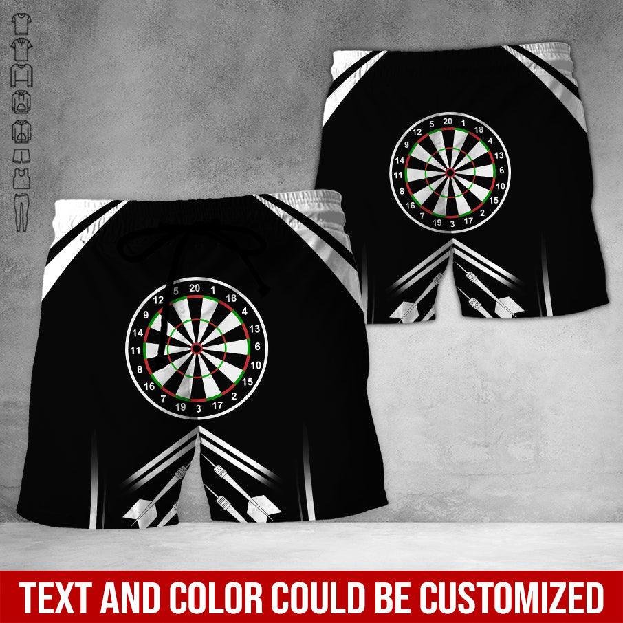 Customized Name & Text Darts Hawaiian Shirts, Personalized Name Darts Team Uniforms Aloha Shirt For Men & Women - Gift For Darts Lovers, Darts Players - Amzanimalsgift