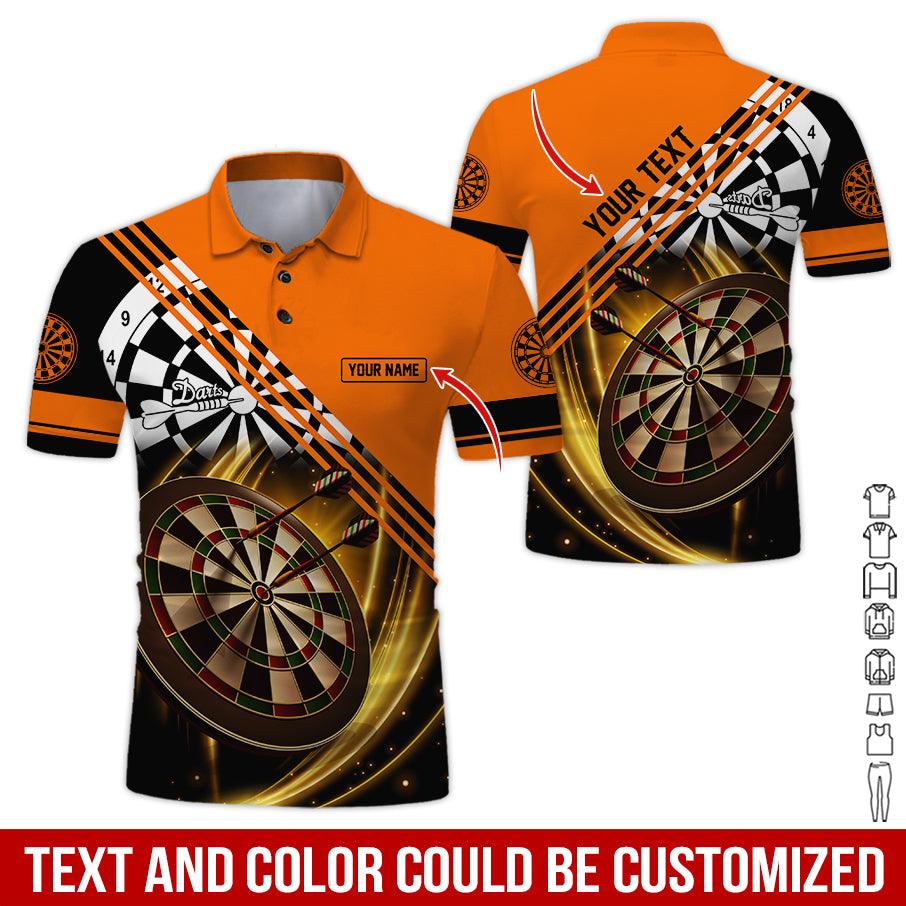 Customized Name & Text Darts Polo Shirt, Personalized Darts Is My Life Polo Shirt For Men - Perfect Gift For Darts Lovers, Darts Players, Darts Team - Amzanimalsgift