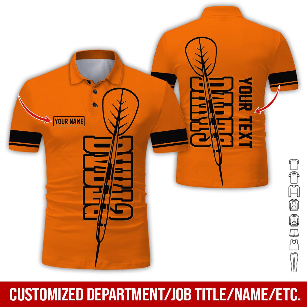 Customized Name & Text Darts Polo Shirt, Personalized Darts Team Polo Shirt For Men - Perfect Gift For Darts Lovers, Darts Team Players - Amzanimalsgift
