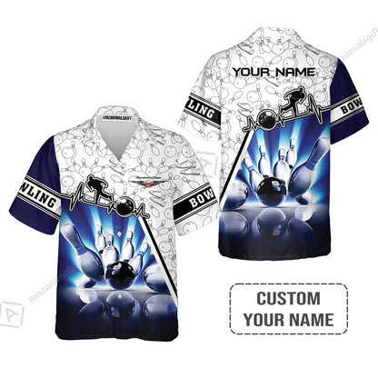 Customized Name Bowling Women Polo Shirt, Thunderbowl Lanes Unique Bowling Shirt For Women, Perfect Gift For Bowling Lovers, Bowlers