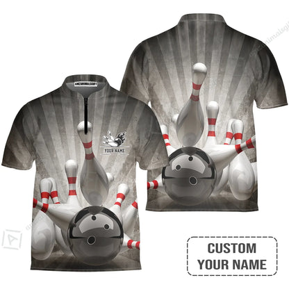 Customized Name Bowling Jersey, Bowling Apparel For Men And Women, Bowling Team - Perfect Outfit For Bowling Lovers, Bowlers