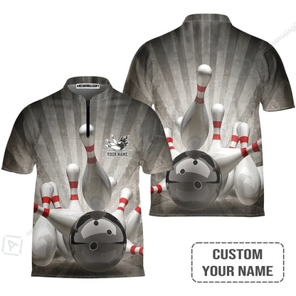 Customized Name Bowling Sweatshirt, Bowling Shirt For Men And Women, Bowling Team - Perfect Outfit For Bowling Lovers, Bowlers
