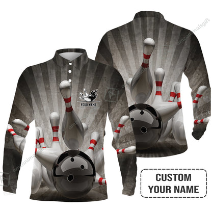 Customized Name Bowling Women Polo Shirt, Bowling Apparel For Men And Women, Bowling Team - Perfect Outfit For Bowling Lovers, Bowlers