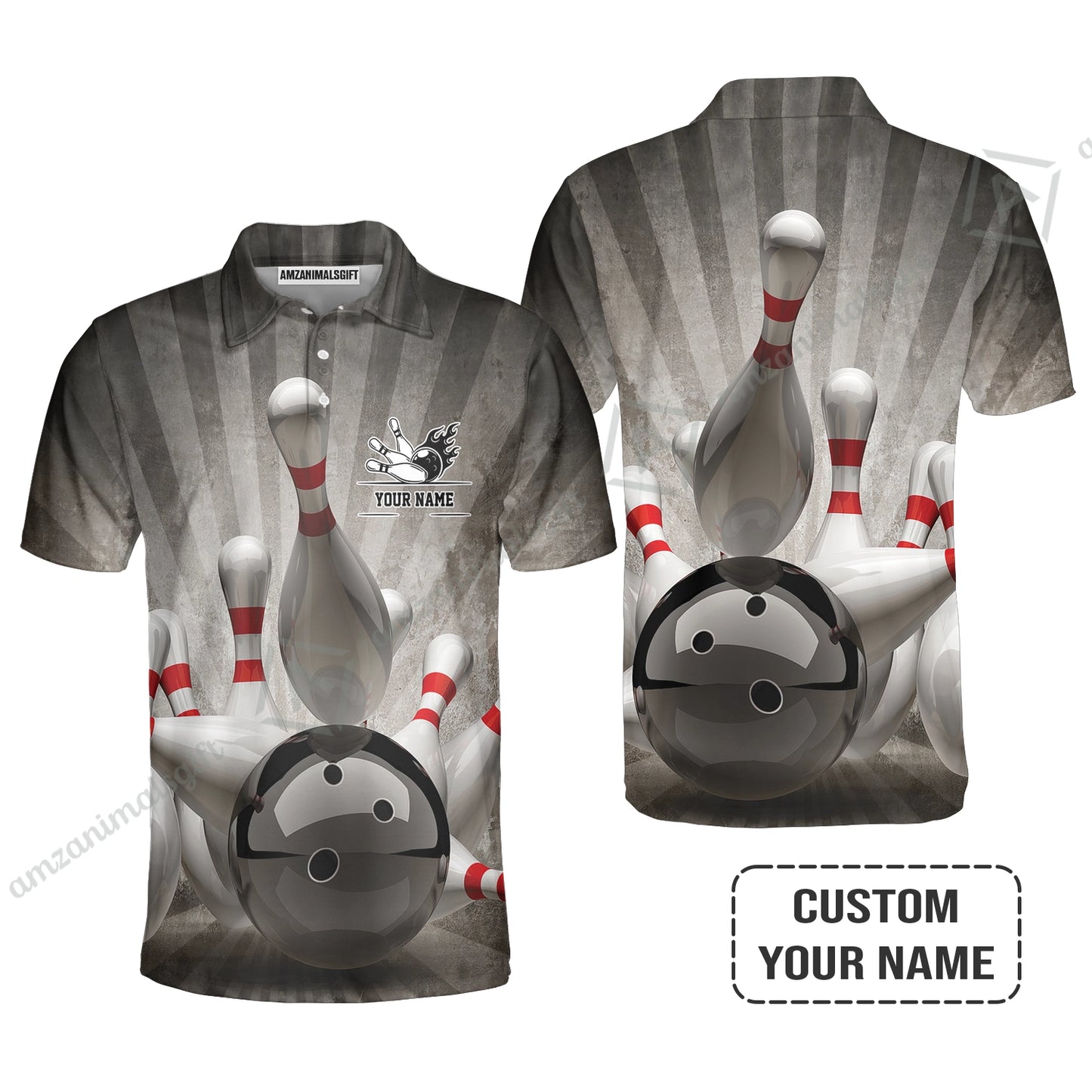 Customized Name Bowling Women Polo Shirt, Bowling Apparel For Men And Women, Bowling Team - Perfect Outfit For Bowling Lovers, Bowlers