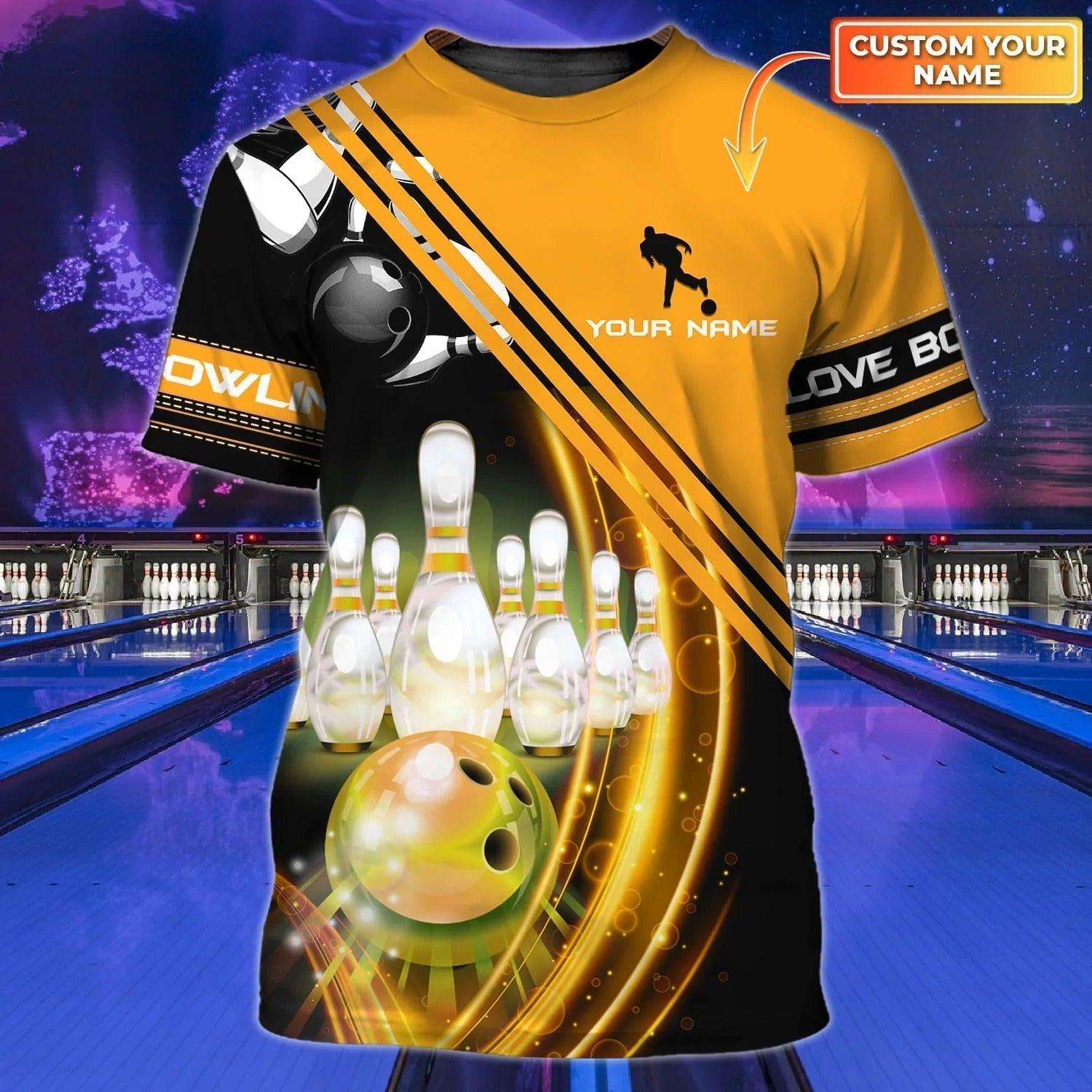 Customized Name Bowling Shirt, Personalized Colorful Bowling Team Uniform Gift To Bowling Player - Best Gift For Men, Bowling Lovers - Amzanimalsgift