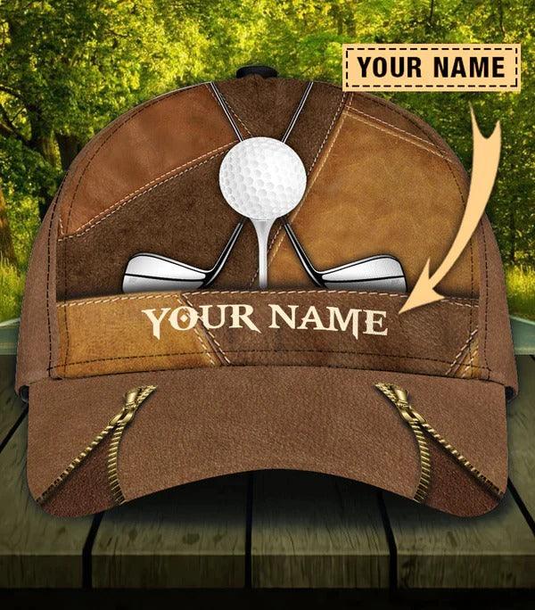 Customized Name Golf Classic Cap, Personalized Name Golf Classic Cap, Golf Hat For Men And Women - Perfect Gift For Golf Lovers, Golfers - Amzanimalsgift