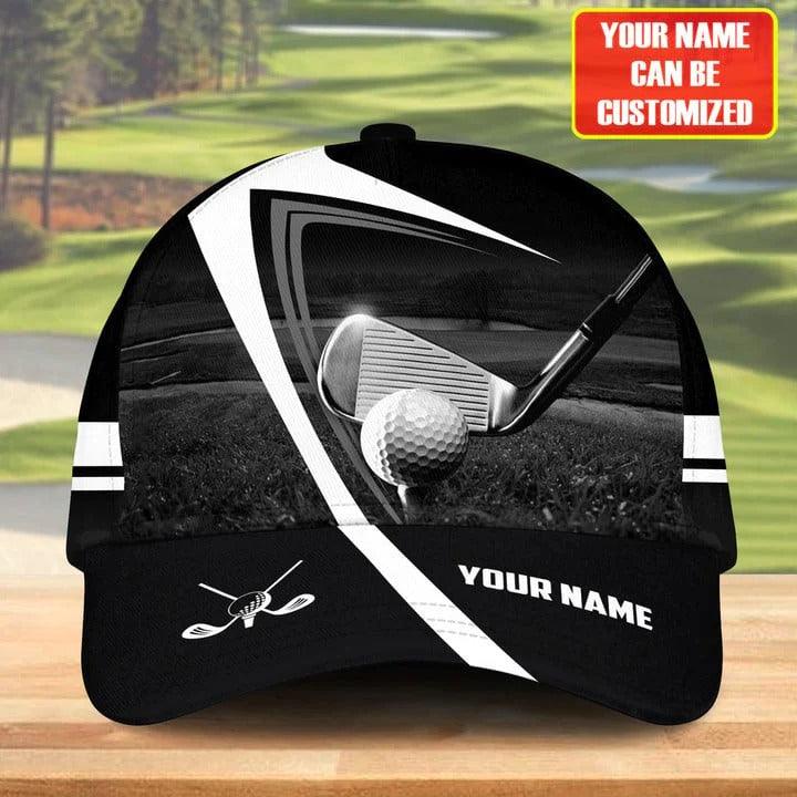Customized Name Golf Classic Cap, Personalized Name Golf Classic Cap, Golf Hat For Men - Perfect Gift For Golf Lovers, Golfers - Amzanimalsgift