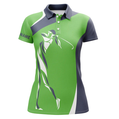 Customized Name Golf Women Polo Shirts, Personalized Women Golf Polo Shirts, Unique Golfers Gift - Perfect Gift For Ladies, Golf Lovers, Golfers - Amzanimalsgift