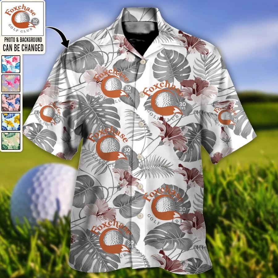 Customized Photo Golf Hawaiian Shirts - Golf Club You Want Tropical Style Personalized Photo Hawaiian Shirt - Perfect Gift For Men, Golfer, Golf Lovers - Amzanimalsgift
