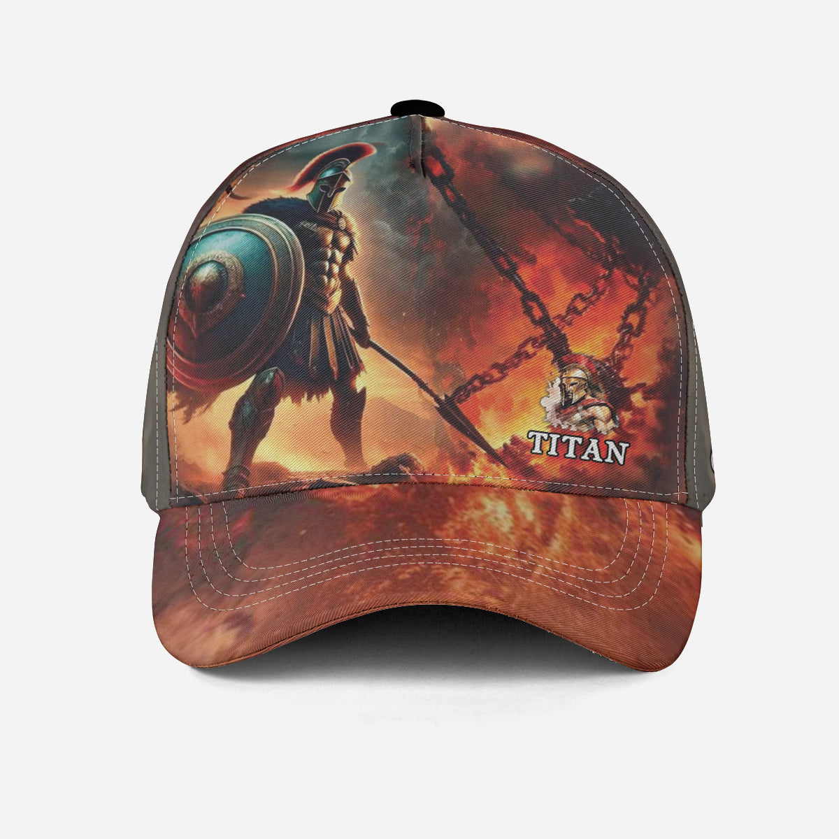 Customized  Roman Gladiator Classic Cap, Spartan Warrior Hat Cap Custom Name