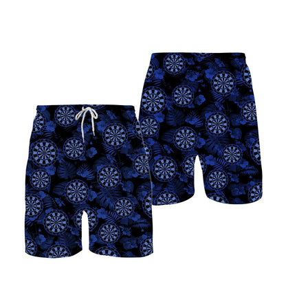 Darts Hawaiian Shirt, Blue Darts Hawaiian Shirts For Team Uniforms - Gift For Darts Lovers, Darts Players Uniforms - Amzanimalsgift