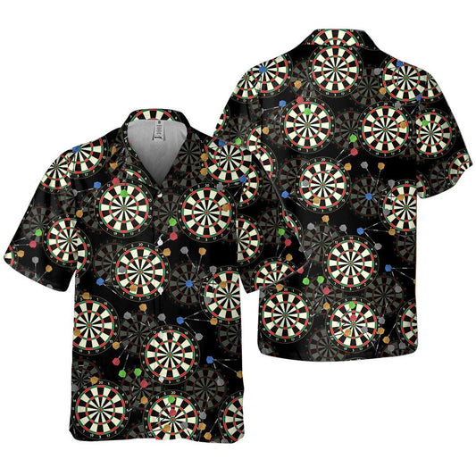 Darts Hawaiian Shirt, Watercolor Darts Hawaiian Shirts For Team Uniforms - Gift For Darts Lovers, Darts Players Uniforms - Amzanimalsgift