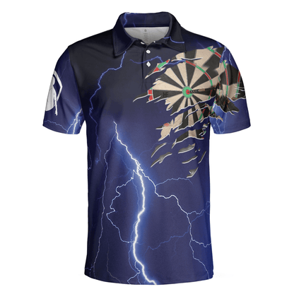 Darts Polo Shirt Darts Shirt For Men, Best Gift For Darts Player, Darts Polo Shirt For Hot Weather, Best Gift For Men Darts - Amzanimalsgift