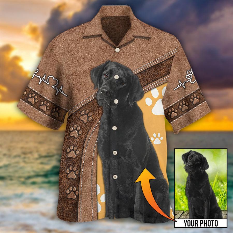 Dog Hawaiian Shirt Custom, Dog Paw Various Style Personalized Hawaiian Shirt, Gift For Men Women, Dog Lovers, Friends, Family - Amzanimalsgift