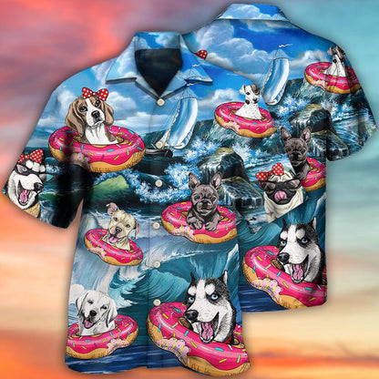 Dog Hawaiian Shirt, Dog Style So Cute Aloha Hawaiian Shirt For Summer, Best Cool Dog Hawaiian Shirt, Gift For Men Women, Dog Lovers, Dog Mom Dad - Amzanimalsgift