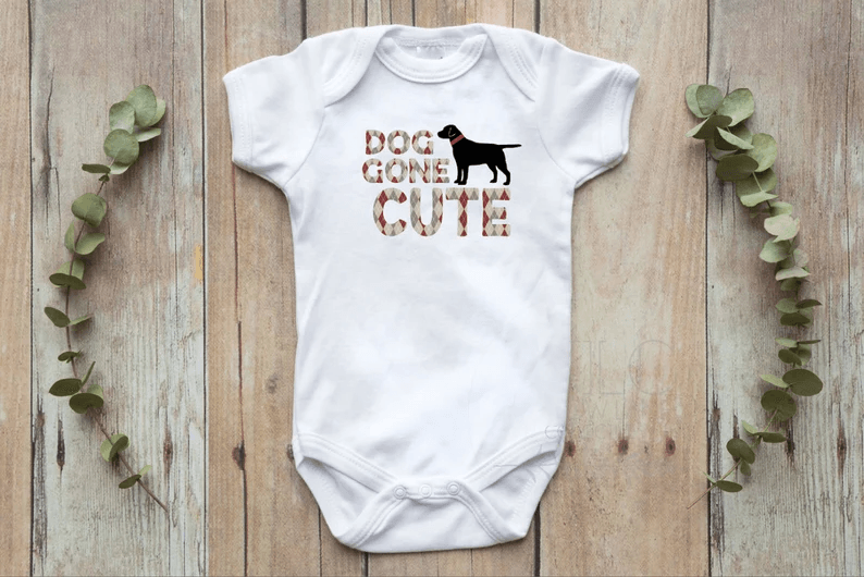 Dog Lover Baby Onesies, Dog Gone Cute, Animal Lover Onesie, Newborn Onesies - Perfect Gift For Baby, Baby Gift Onesie - Amzanimalsgift