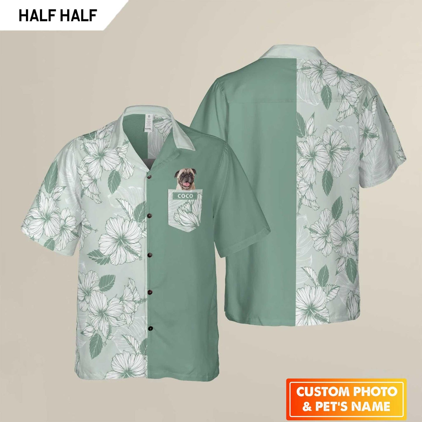 Dog Pet Custom Aloha Hawaiian Shirt For Summer - Hibiscus Timeless Tradition Personalized Hawaiian Shirt For Men Women - Gift For Dog Lovers, Pet Lovers - Amzanimalsgift