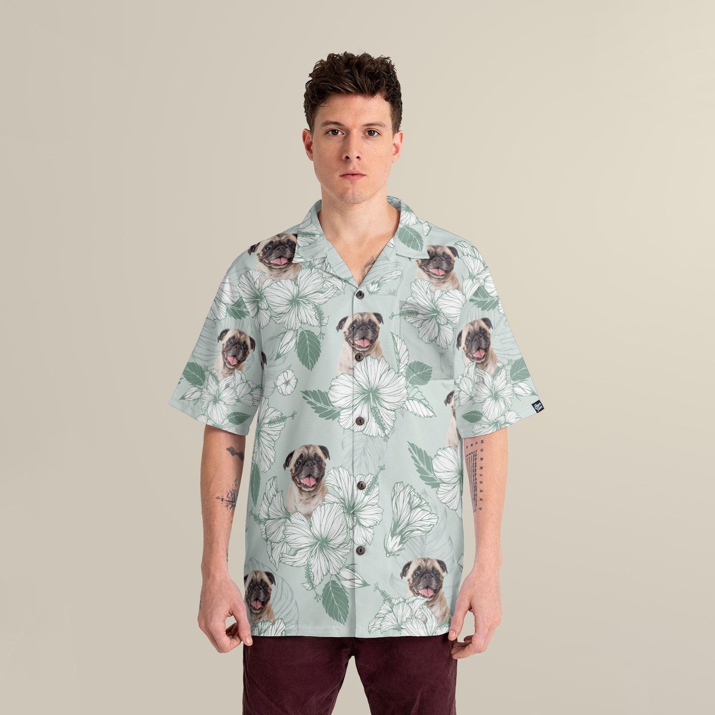 Dog Pet Custom Aloha Hawaiian Shirt For Summer - Hibiscus Timeless Tradition Personalized Hawaiian Shirt For Men Women - Gift For Dog Lovers, Pet Lovers - Amzanimalsgift