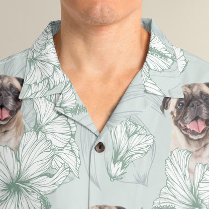 Dog Pet Custom Aloha Hawaiian Shirt For Summer - Hibiscus Timeless Tradition Personalized Hawaiian Shirt For Men Women - Gift For Dog Lovers, Pet Lovers - Amzanimalsgift