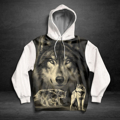Wolves They Come When I Call Pullover Premium Hoodie, Perfect Outfit For Men And Women On Christmas New Year Autumn Winter