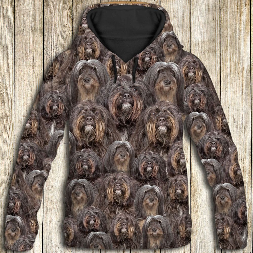 Tibetan Terrier Pullover Premium Hoodie, Perfect Outfit For Men And Women On Christmas New Year Autumn Winter