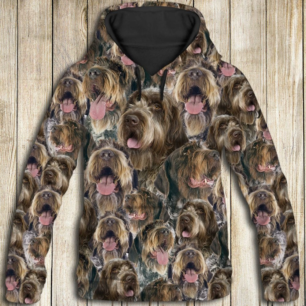 Wirehaired Pointing Griffon Pullover Premium Hoodie, Perfect Outfit For Men And Women On Christmas New Year Autumn Winter