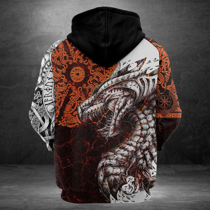 Tattoo Dragon Pullover Premium Hoodie, Perfect Outfit For Men And Women On Christmas New Year Autumn Winter