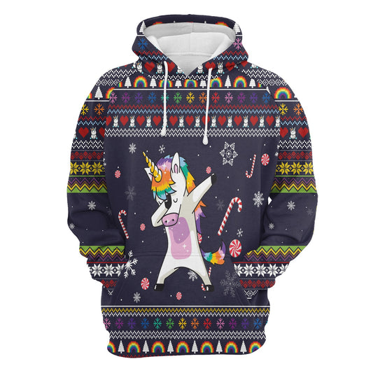 Unicorn Dab Pullover Premium Hoodie, Perfect Outfit For Men And Women On Christmas New Year Autumn Winter