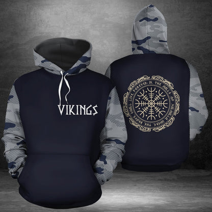 Vegvisir Viking Pullover Premium Hoodie, Perfect Outfit For Men And Women On Christmas New Year Autumn Winter
