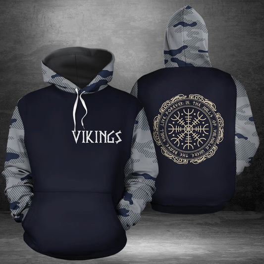 Vegvisir Viking Pullover Premium Hoodie, Perfect Outfit For Men And Women On Christmas New Year Autumn Winter