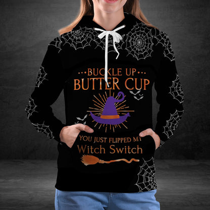 You Just Flipped My Witch Switch Pullover Premium Hoodie, Perfect Outfit For Men And Women On Christmas New Year Autumn Winter