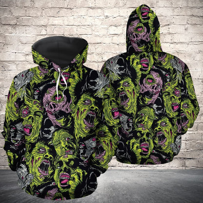Zombie Costume Pullover Premium Hoodie, Perfect Outfit For Men And Women On Christmas New Year Autumn Winter