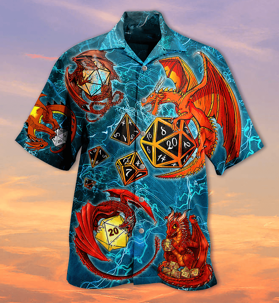 Dragon Aloha Hawaiian Shirt For Summer, Dragon Love Life Amazing Style Hawaiian Shirts Outfit For Men Women, Dragon Lovers - Amzanimalsgift