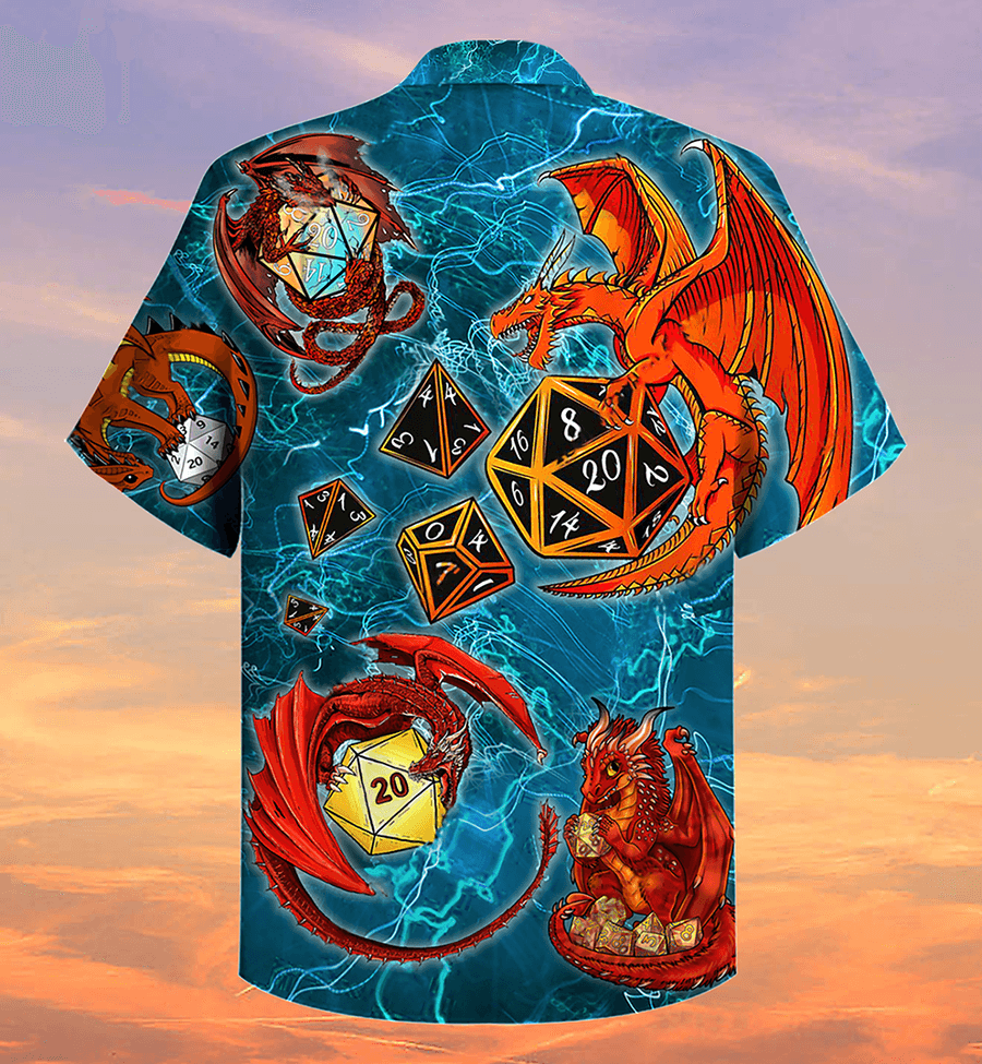 Dragon Aloha Hawaiian Shirt For Summer, Dragon Love Life Amazing Style Hawaiian Shirts Outfit For Men Women, Dragon Lovers - Amzanimalsgift