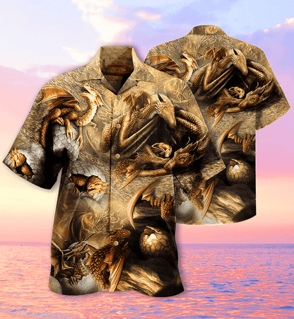 Dragon Aloha Hawaiian Shirt For Summer, Dragon Love Life Every Time Hawaiian Shirts Outfit For Men Women, Dragon Lovers - Amzanimalsgift